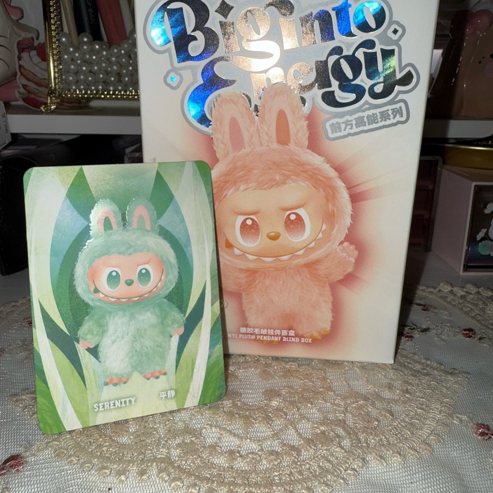 Labubu Big Into Energy - Serenity (green)